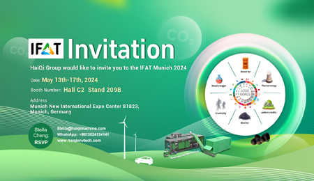 IFAT, biochar, waste to energy, carbon removal